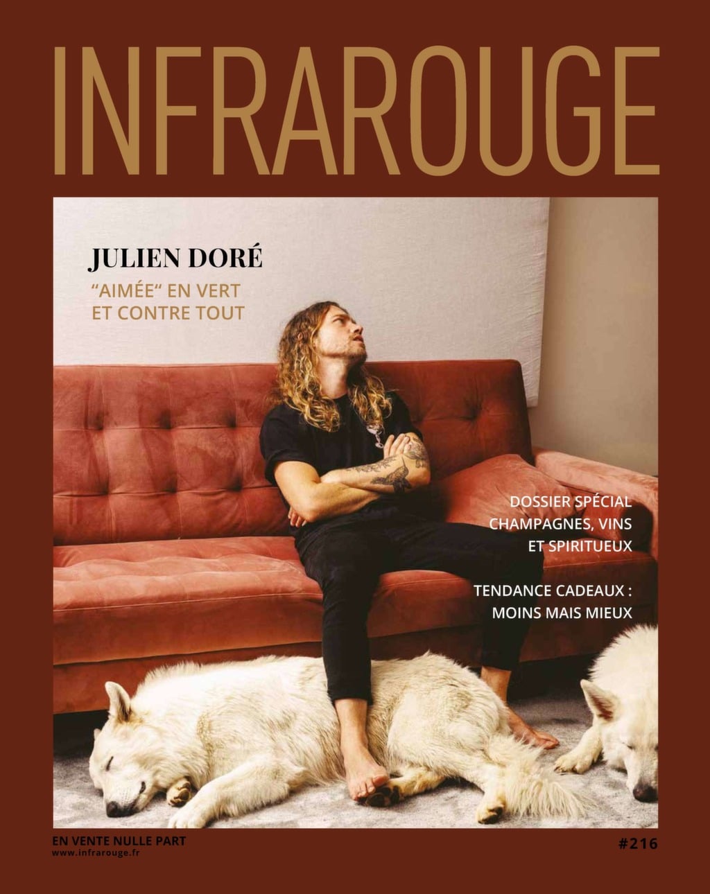 Couverture de magazine du mois de Décembre 2020
