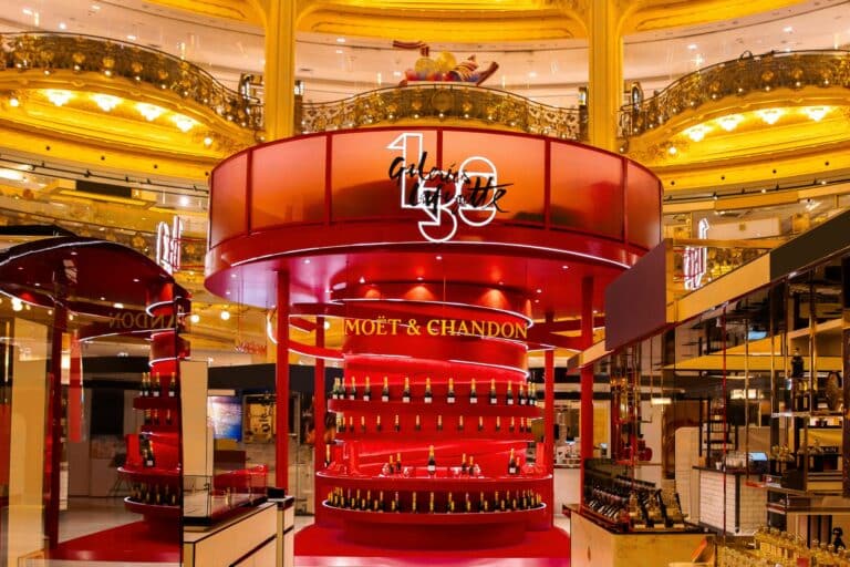 moet & chandon galeries lafayette