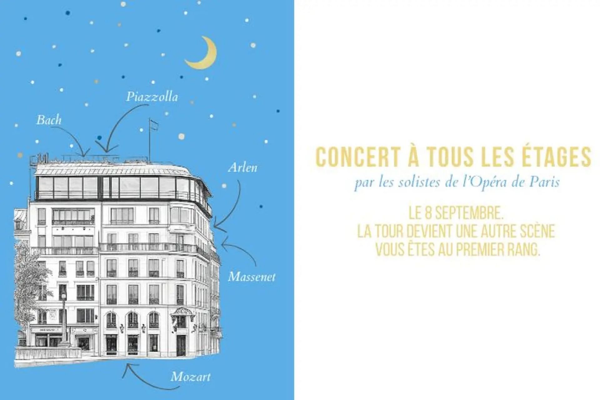 tour d'argent en musique