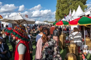 photo d'ambiance au village international de la gastronomie 2025