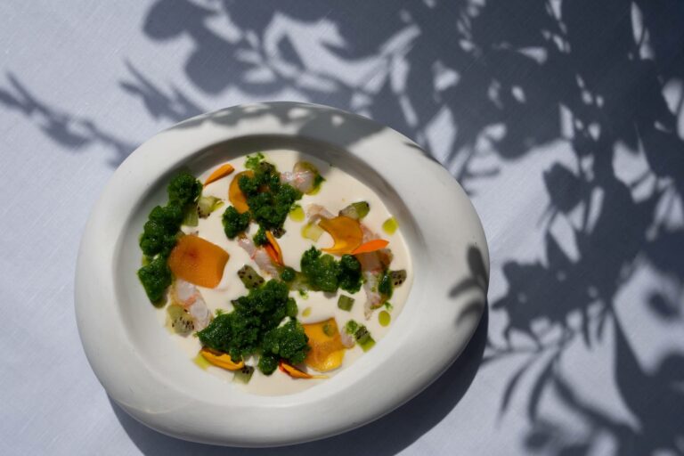 fauchon, photo d'un plat du menu des 140 ans par Pierre Chomet