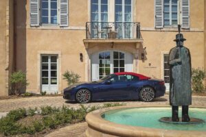 Maserati au Château de la Commaraine sur la route des grands crus